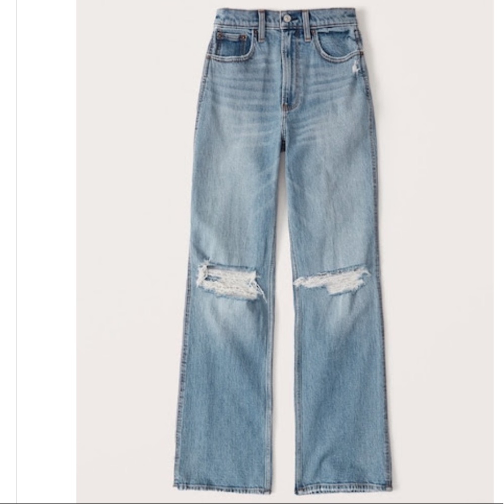 Abercrombie & Fitch 90s Ultra High Rise Relaxed Jeans